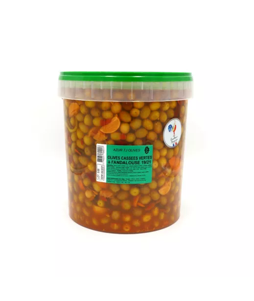 OLIVES AZUR - ANDALOUSES PIMENTEES - 10KG